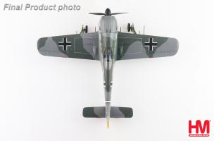 Focke-Wulf 190A-3 III/JG.2 Commander, Hptm. Hans Hahn, WWII Diecast 1:48 Scale Model - Hobby Master HA7430