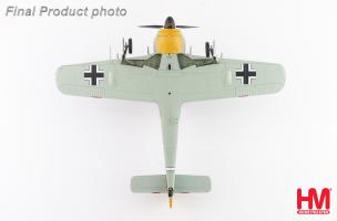 Focke-Wulf 190A-3 III/JG.2 Commander, Hptm. Hans Hahn, WWII Diecast 1:48 Scale Model - Hobby Master HA7430