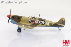 Supermarine Spitfire Mk.Vb Trop ER570, 4th FS, 52nd FG, MACAF August 1943 Diecast 1:48 Scale Model - Hobby Master HA7859