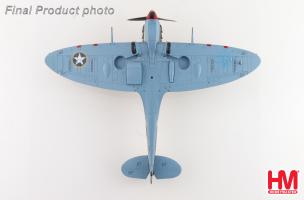 Supermarine Spitfire Mk.Vb Trop ER570, 4th FS, 52nd FG, MACAF August 1943 Diecast 1:48 Scale Model - Hobby Master HA7859