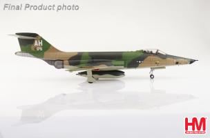 McDonnell RF-101C Voodoo "Gerry's Clown" AF56-176, 45th TRS Polka Dots 1969 Diecast 1:87 Scale Model - Hobby Master HA9351