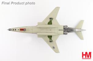 McDonnell RF-101C Voodoo "Gerry's Clown" AF56-176, 45th TRS Polka Dots 1969 Diecast 1:87 Scale Model - Hobby Master HA9351