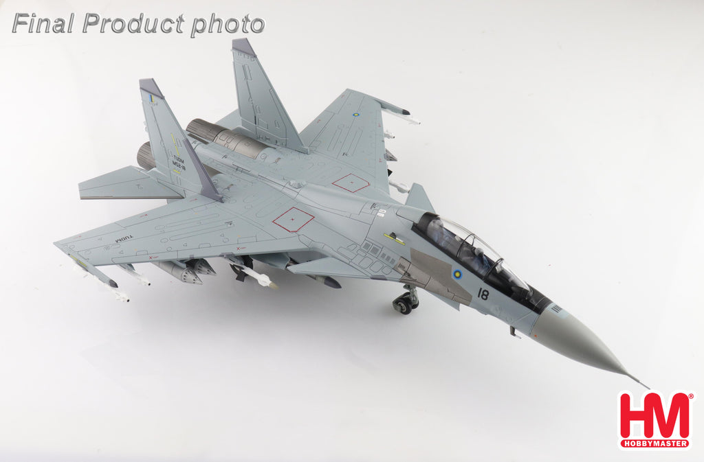 Sukhoi Su-30MKM M52-18 TUDM, LIMA 2019 Diecast 1:72 Scale Model - Hobby Master HA9509