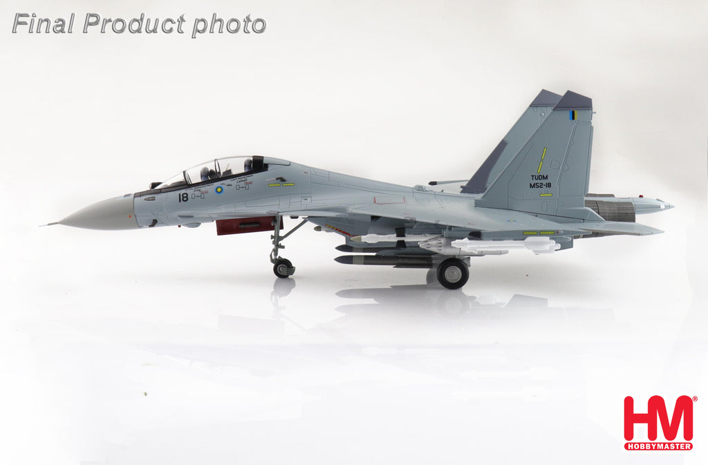 Sukhoi Su-30MKM M52-18 TUDM, LIMA 2019 Diecast 1:72 Scale Model - Hobby Master HA9509