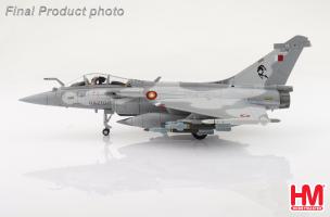 Dassault Aviation Rafale EQ QA210, Qatar Emiri Air Force 2019 Diecast 1:72 Scale Model - Hobby Master HA9612