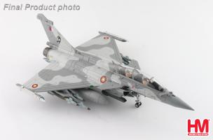 Dassault Aviation Rafale DQ QA209, Qatar Emiri Air Force 2021 Diecast 1:72 Scale Model - Hobby Master HA9613
