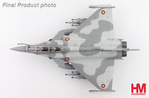Dassault Aviation Rafale DQ QA209, Qatar Emiri Air Force 2021 Diecast 1:72 Scale Model - Hobby Master HA9613