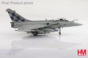 Dassault Aviation Rafale EC 151 Croatian Air Force France 2024 (w/6 x GBU-12, 6 x AASM Hammer 4 x MICA) Diecast 1:72 Scale Model - Hobby Master HA9614