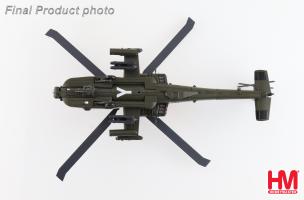 Boeing AH-64D Apache (Operation Enduring Freedom) Q-05, RNLAF 2000s Diecast 1:72 Scale Model - Hobby Master HH1218
