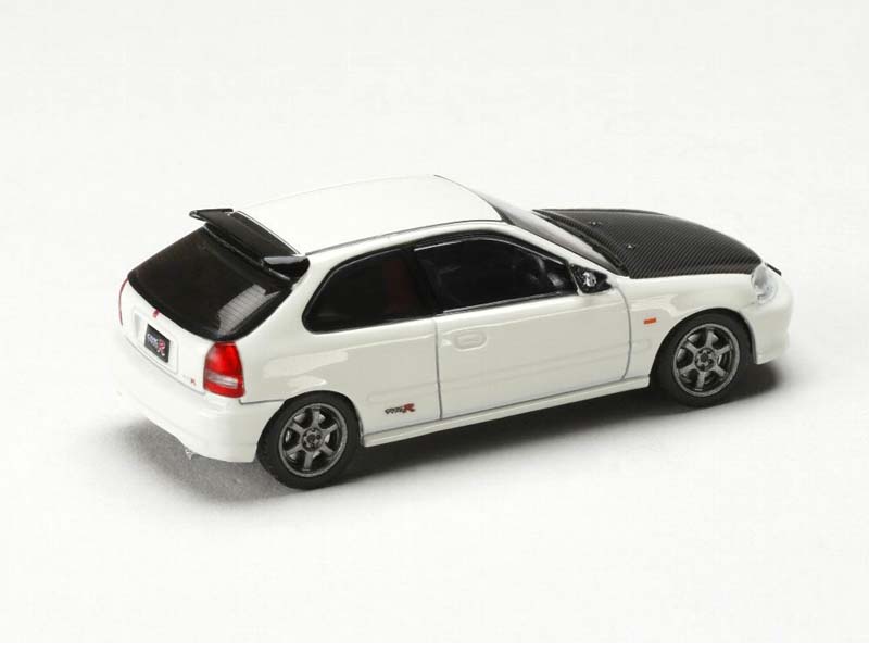 Honda Civic Type R (EK9) JDM Style – Championship White w/ Carbon