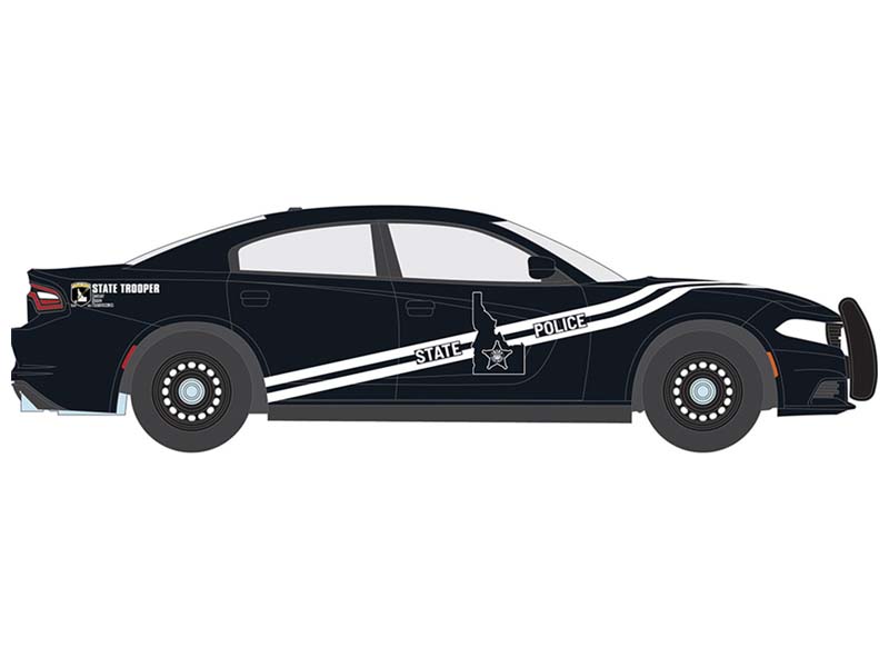 PRE-ORDER 2023 Dodge Charger Pursuit - Idaho State Police Diecast 1:64 Scale Model - IXO IA64026