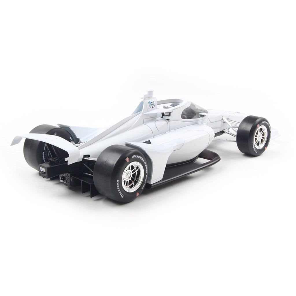 Blank White Autograph Car - Super Speedway Confirguration (2025 NTT INDYCAR Series) Diecast 1:18 Scale Model - IXO IND18002