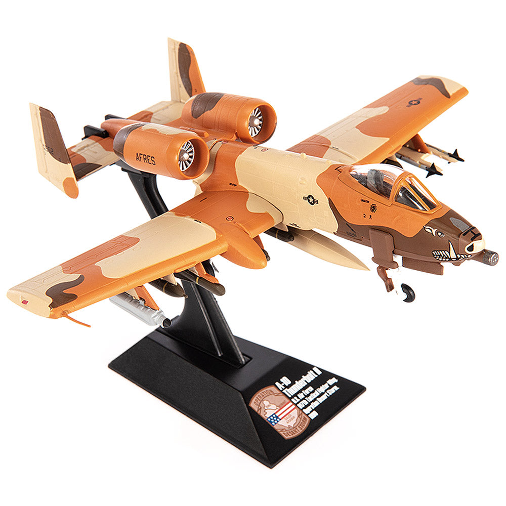 Fairchild Republic A-10 Thunderbolt II U.S. Air Force Operation Desert Storm Diecast 1:144 Scale Model - JC Wings JCW-144-A10-004