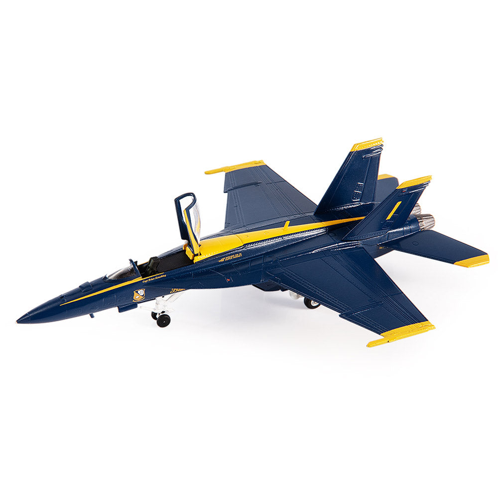 Boeing F/A-18E Super Hornet U.S. NAVY Blue Angels Diecast 1:144 Scale Model - JC Wings JCW-144-F18-004