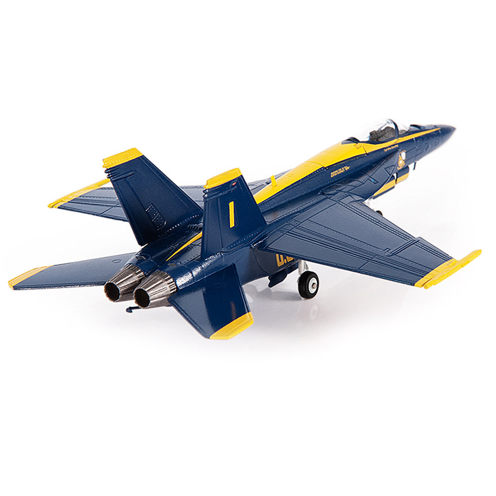 Boeing F/A-18E Super Hornet U.S. NAVY Blue Angels Diecast 1:144 Scale Model - JC Wings JCW-144-F18-004