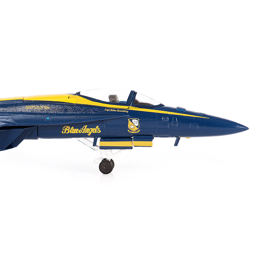Boeing F/A-18E Super Hornet U.S. NAVY Blue Angels Diecast 1:144 Scale Model - JC Wings JCW-144-F18-004