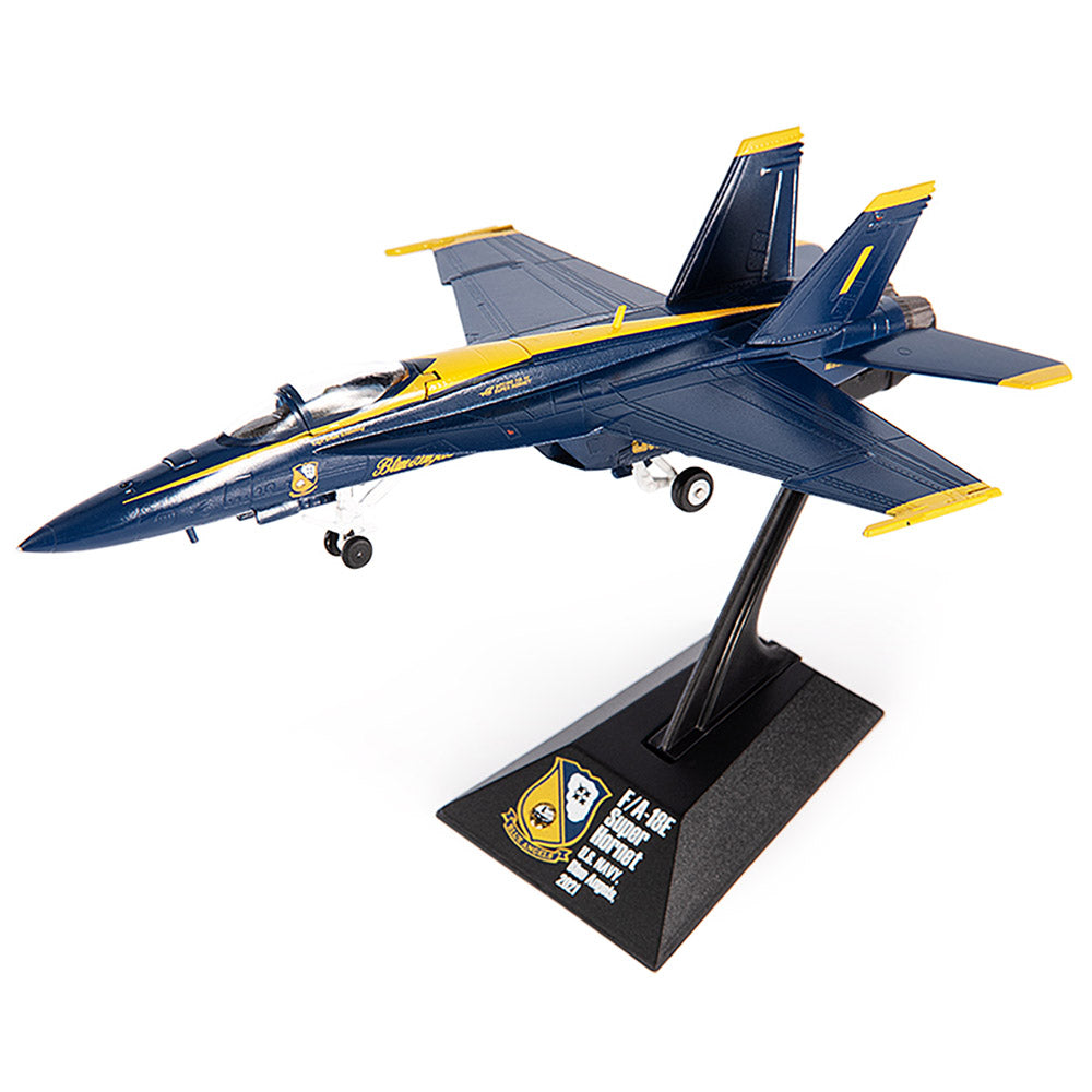 Boeing F/A-18E Super Hornet U.S. NAVY Blue Angels Diecast 1:144 Scale Model - JC Wings JCW-144-F18-004
