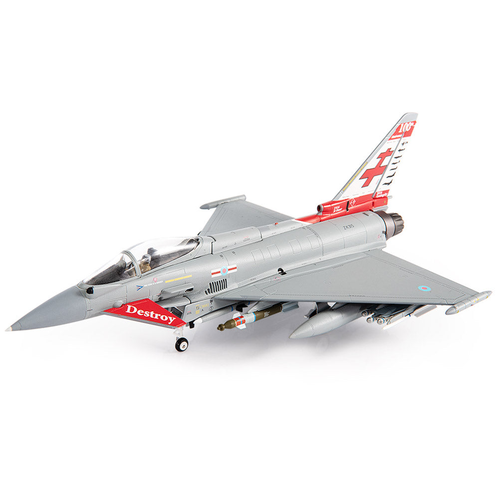 EuroFighter EF-2000 Typhoon FGR4 Royal Air Force No. 41(R) Squadron Diecast 1:72 Scale Model - JC Wings JCW-72-2000-010