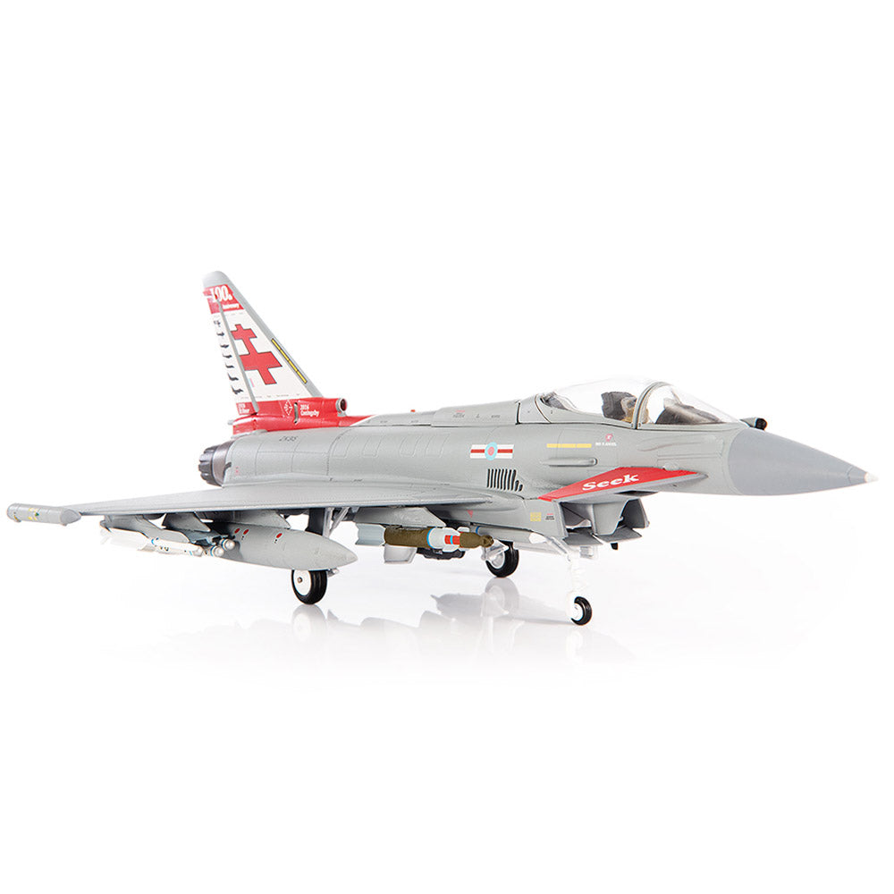 EuroFighter EF-2000 Typhoon FGR4 Royal Air Force No. 41(R) Squadron Diecast 1:72 Scale Model - JC Wings JCW-72-2000-010