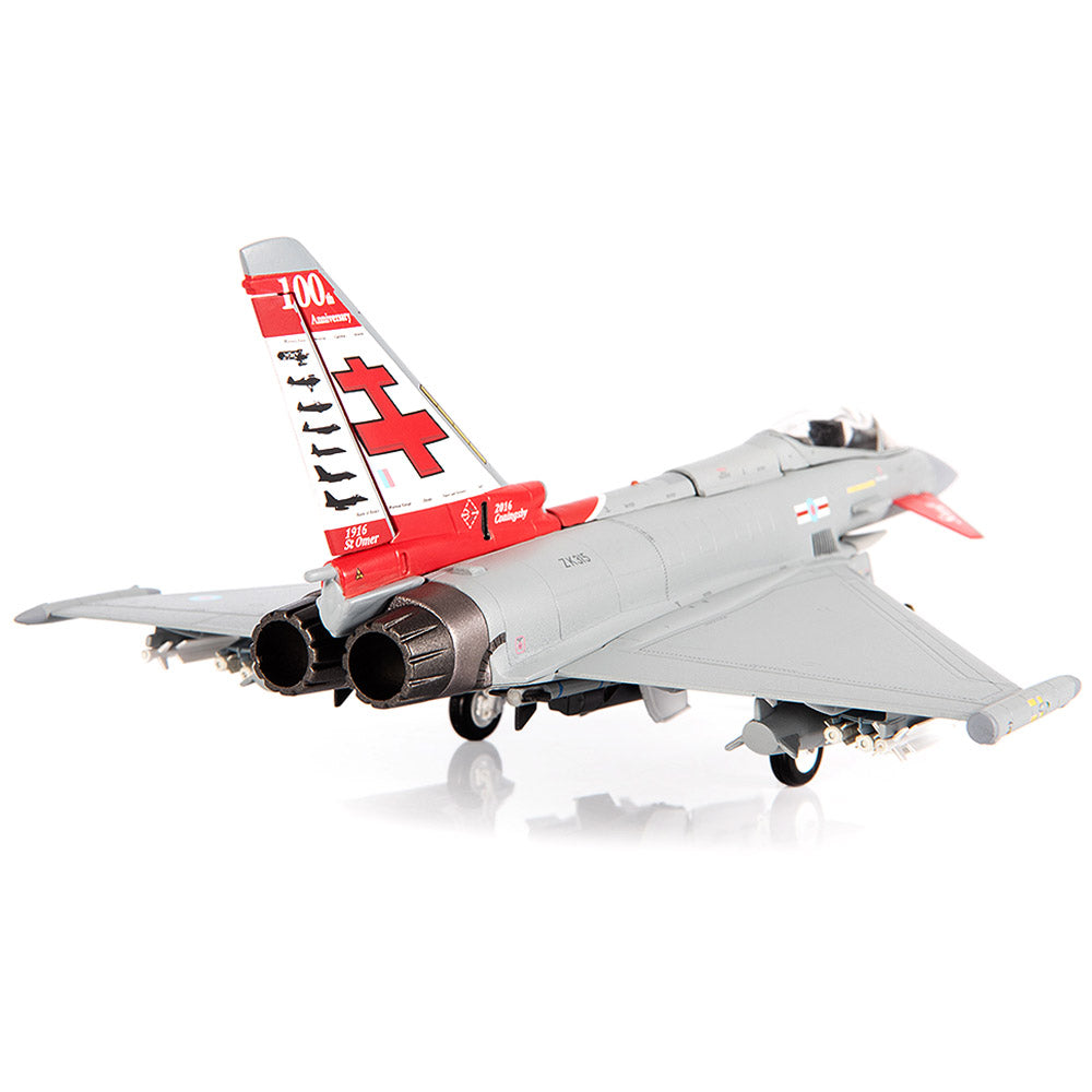 EuroFighter EF-2000 Typhoon FGR4 Royal Air Force No. 41(R) Squadron Diecast 1:72 Scale Model - JC Wings JCW-72-2000-010