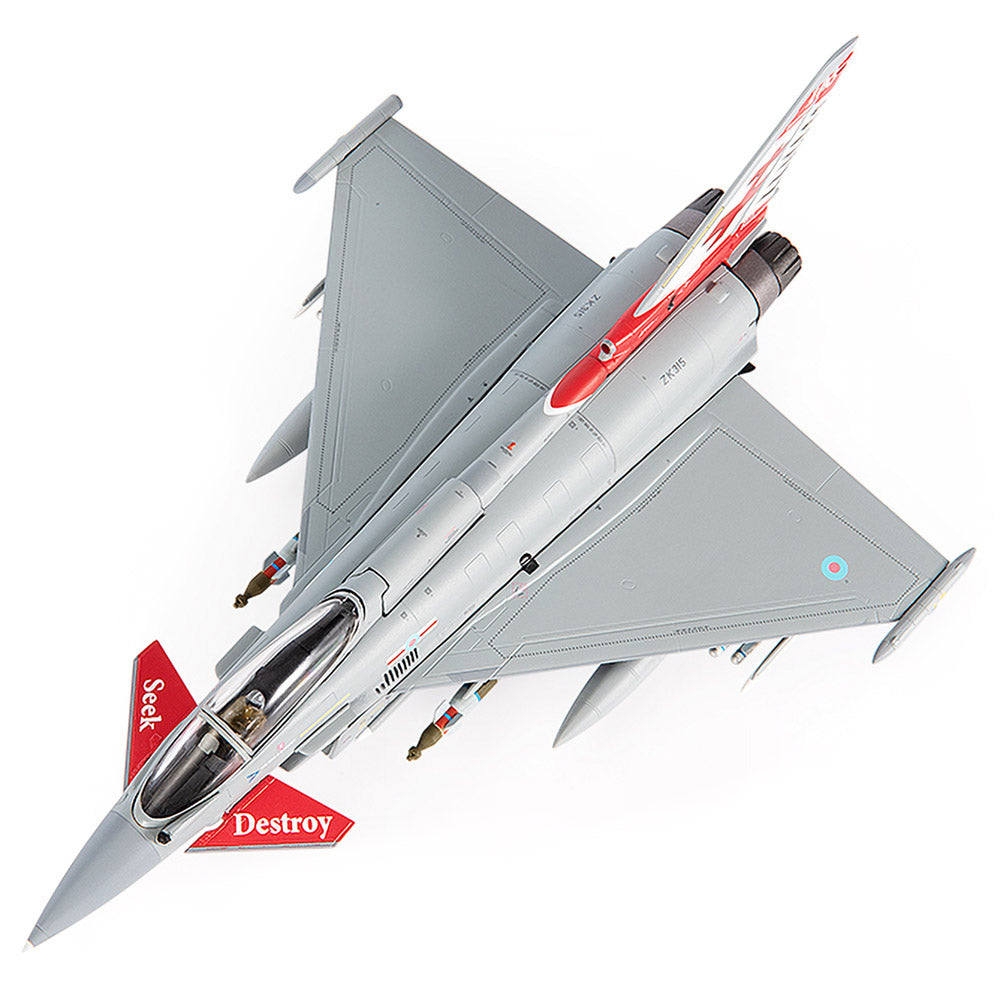 EuroFighter EF-2000 Typhoon FGR4 Royal Air Force No. 41(R) Squadron Diecast 1:72 Scale Model - JC Wings JCW-72-2000-010