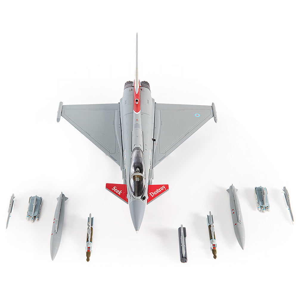 EuroFighter EF-2000 Typhoon FGR4 Royal Air Force No. 41(R) Squadron Diecast 1:72 Scale Model - JC Wings JCW-72-2000-010