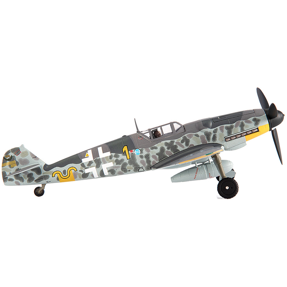 Messerschmitt BF 109G-6 Erich Hartmann Luftwaffe JG 52 Diecast 1:72 Scale Model - JC Wings JCW-72-BF109-001