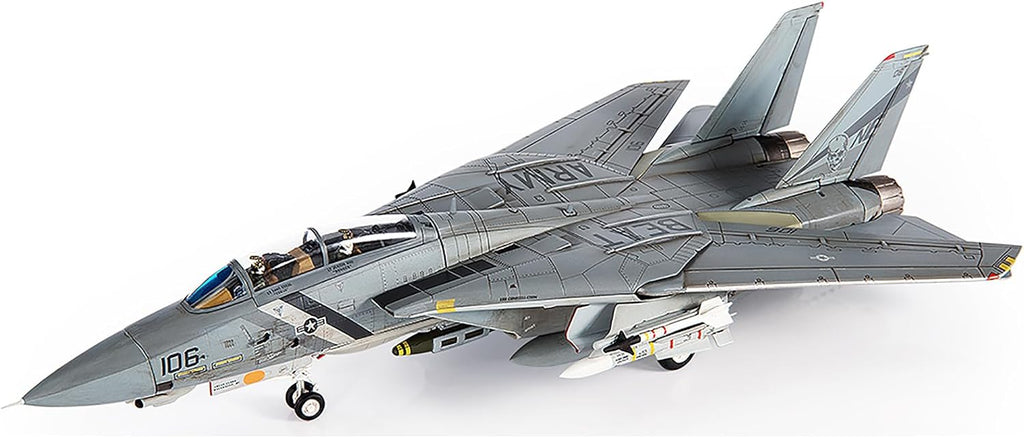 Grumman F-14D Tomcat Fighter Aircraft VF-2 Bounty Hunters NE106 (2002) United States Navy Diecast 1:72 Scale Model - JC Wings JCW-72-F14-009