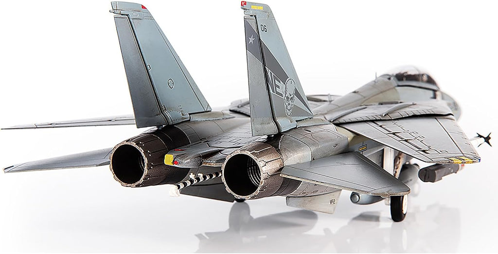 Grumman F-14D Tomcat Fighter Aircraft VF-2 Bounty Hunters NE106 (2002) United States Navy Diecast 1:72 Scale Model - JC Wings JCW-72-F14-009