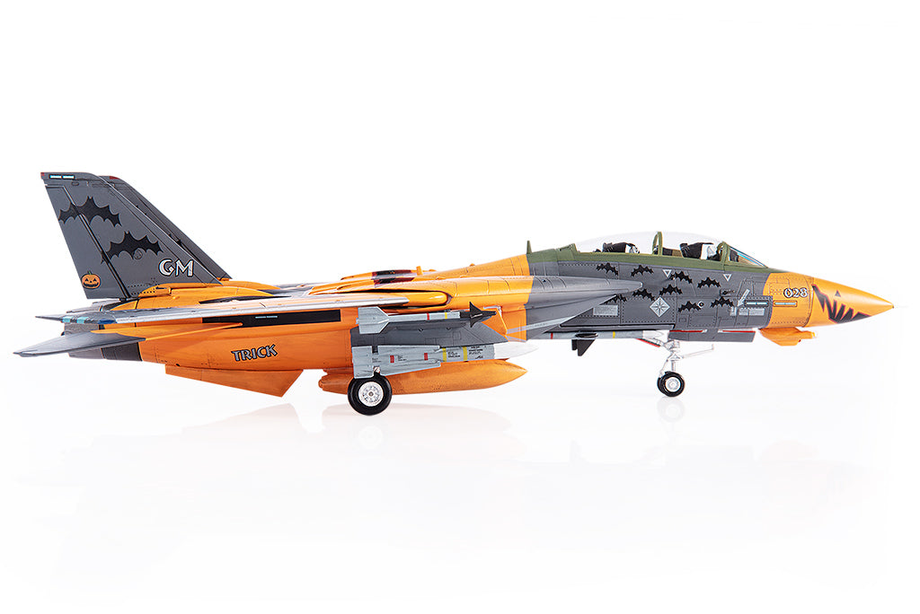 Grumman F-14D Tomcat Ace Combat - Pumpkin Face Diecast 1:72 Scale Model - JC Wings JCW-72-F14-011