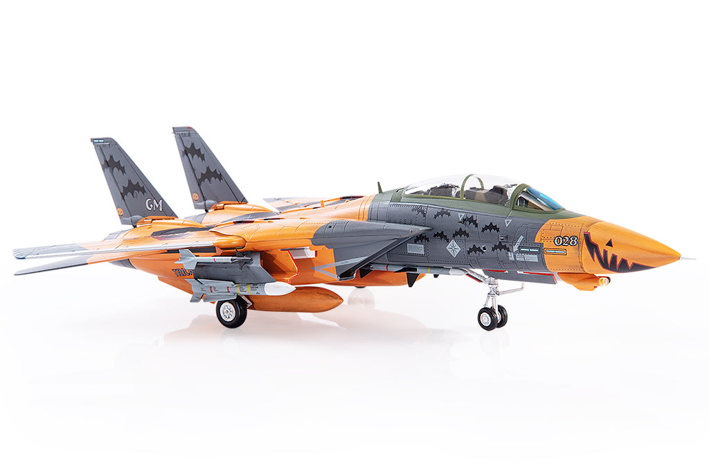Grumman F-14D Tomcat Ace Combat - Pumpkin Face Diecast 1:72 Scale Model - JC Wings JCW-72-F14-011