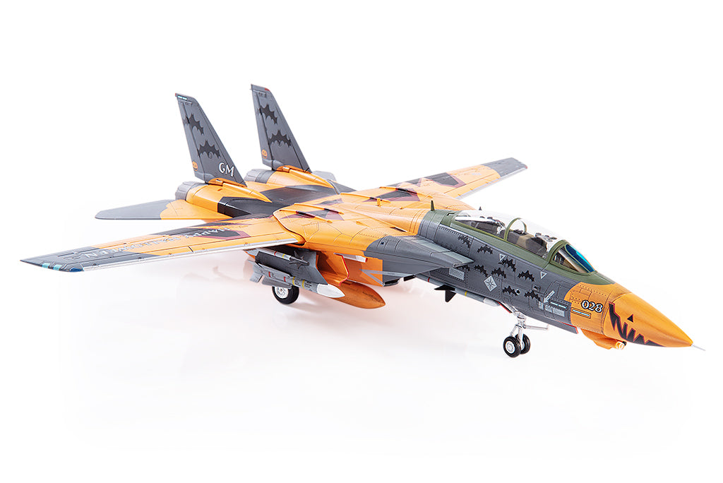 Grumman F-14D Tomcat Ace Combat - Pumpkin Face Diecast 1:72 Scale Model - JC Wings JCW-72-F14-011