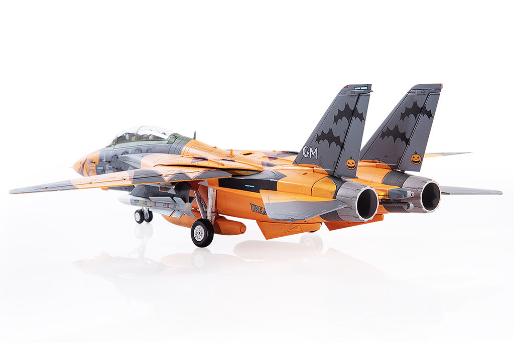 Grumman F-14D Tomcat Ace Combat - Pumpkin Face Diecast 1:72 Scale Model - JC Wings JCW-72-F14-011