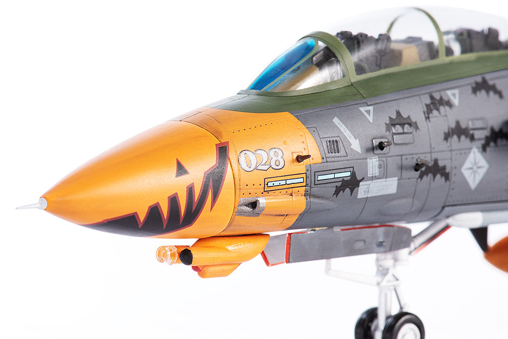 Grumman F-14D Tomcat Ace Combat - Pumpkin Face Diecast 1:72 Scale Model - JC Wings JCW-72-F14-011