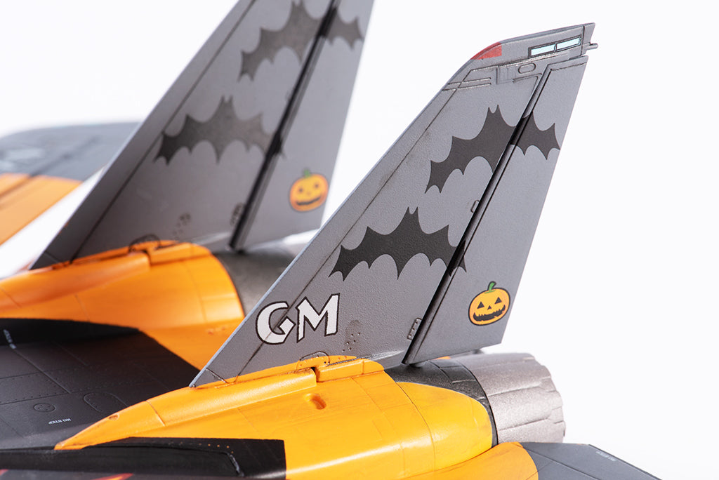 Grumman F-14D Tomcat Ace Combat - Pumpkin Face Diecast 1:72 Scale Model - JC Wings JCW-72-F14-011
