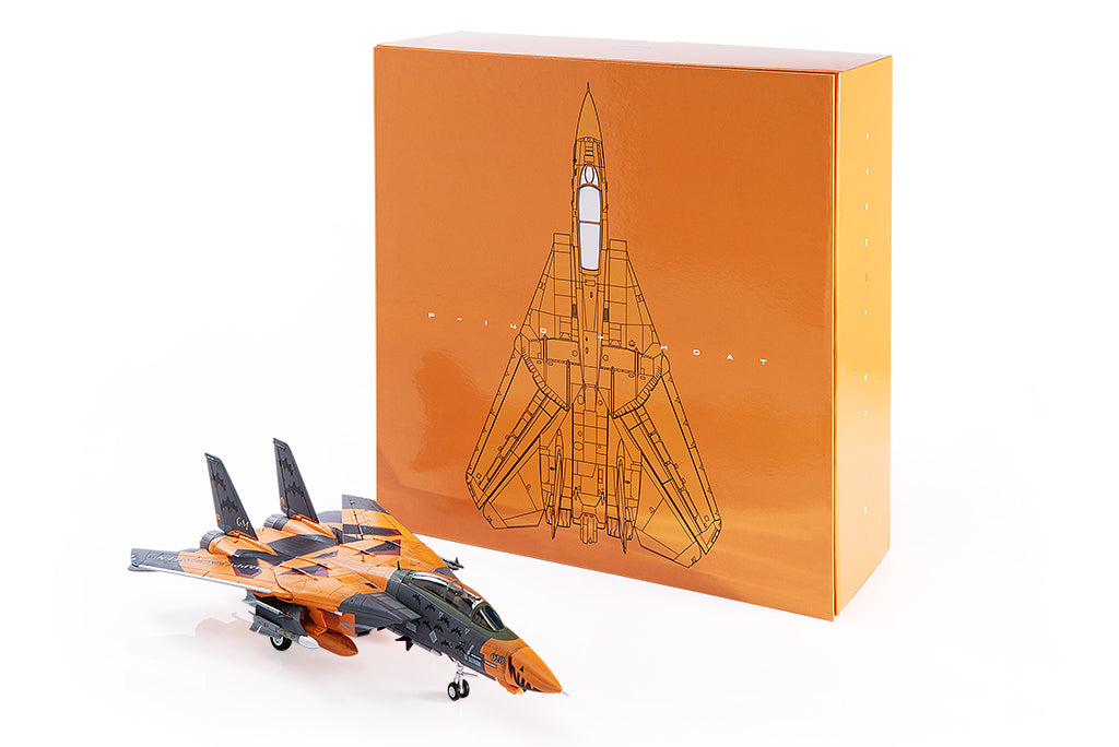 Grumman F-14D Tomcat Ace Combat - Pumpkin Face Diecast 1:72 Scale Model - JC Wings JCW-72-F14-011