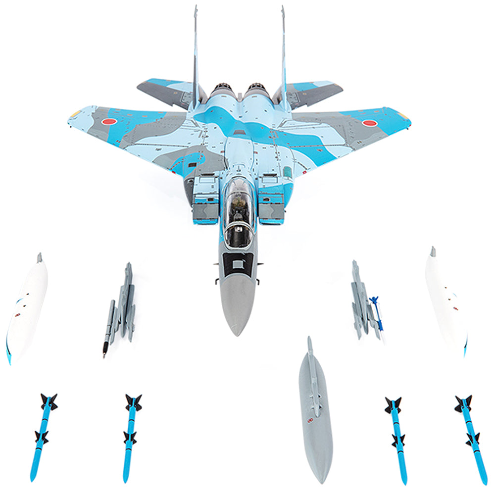 Mitsubishi F-15DJ Eagle JASDF Tactical Fighter Training Group - 40th Anniversary Edition Diecast 1:72 Scale Model - JC Wings JCW-72-F15-019