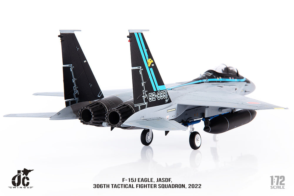 Mitsubishi F-15J Eagle JASDF - 306th Tactical Fighter Squadron Diecast 1:72 Scale Model - JC Wings JCW-72-F15-022