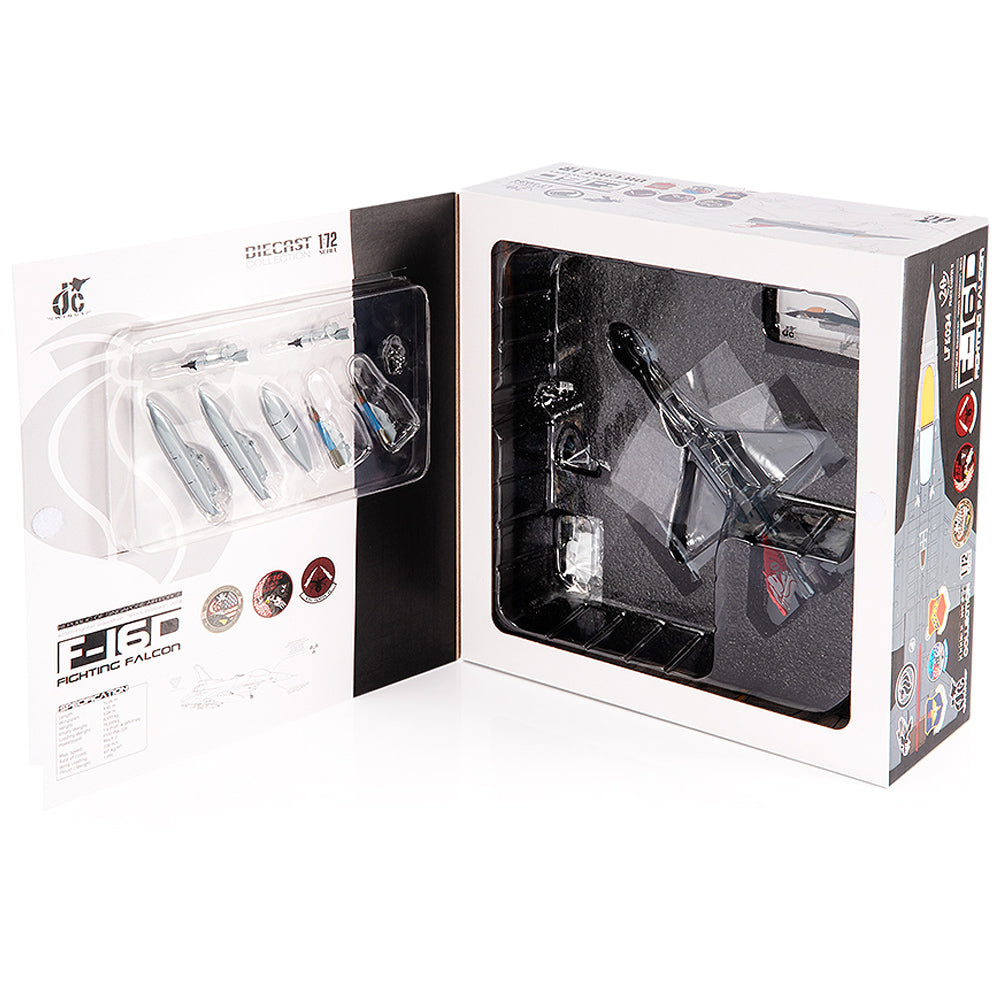 General Dynamics F-16D Fighting Falcon Republic of Singapore Air Force Diecast 1:72 Scale Model - JC Wings JCW-72-F16-015