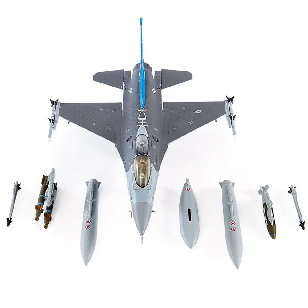 General Dynamics F-16D Fighting Falcon USAF ANG 121st Fighter Squadron 113th Fighter Wing Diecast 1:72 Scale Model - JC Wings JCW-72-F16-016