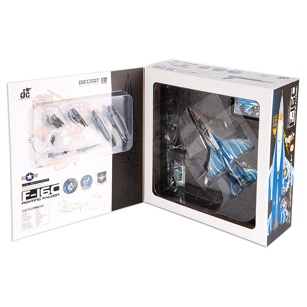 General Dynamics F-16C Fighting Falcon U.S. Air Force 309th Fighter Squadron Diecast 1:72 Scale Model - JC Wings JCW-72-F16-020