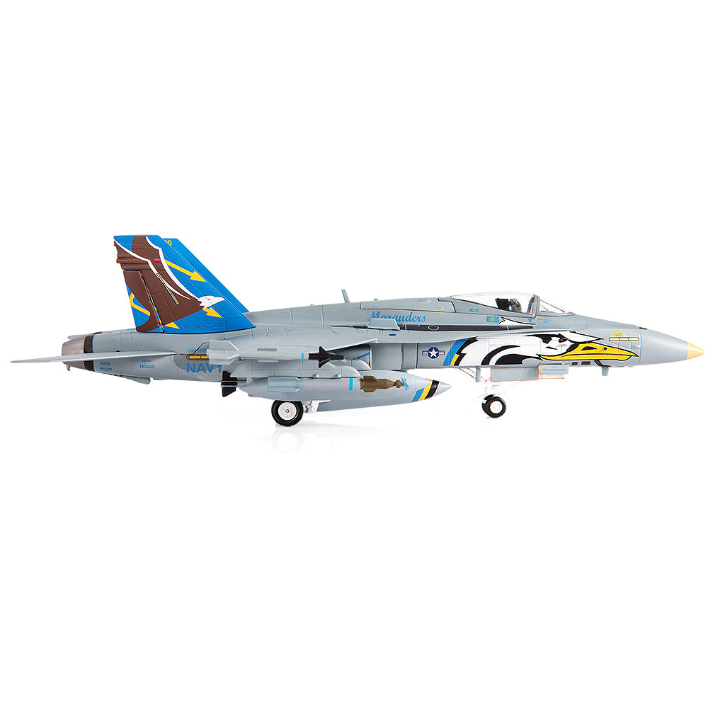 McDonnell Douglas F/A-18C Hornet U.S. NAVY VFA-82 Marauders Diecast 1:72 Scale Model - JC Wings JCW-72-F18-014