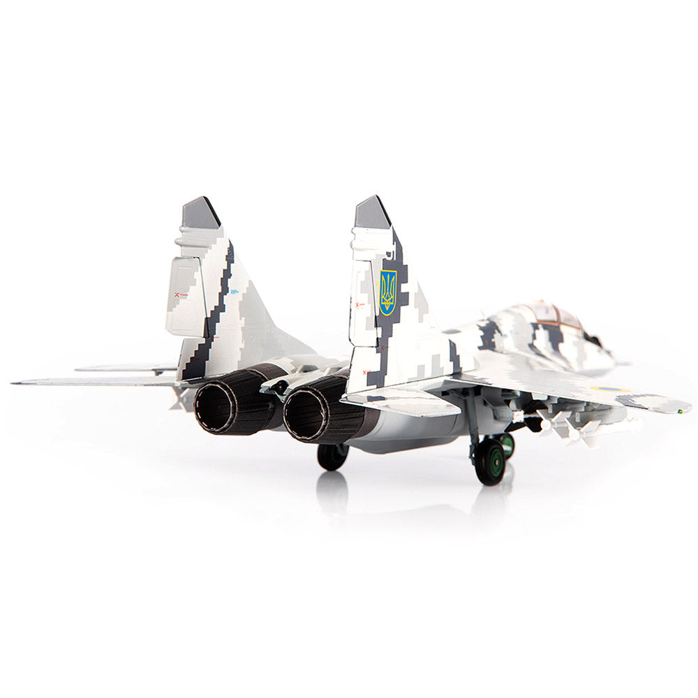 Mikoyan MiG-29UB Fulcrum B Ukraine Air Force Vasylkiv Airbase Diecast 1:72 Scale Model - JC Wings JCW-72-MG29-015