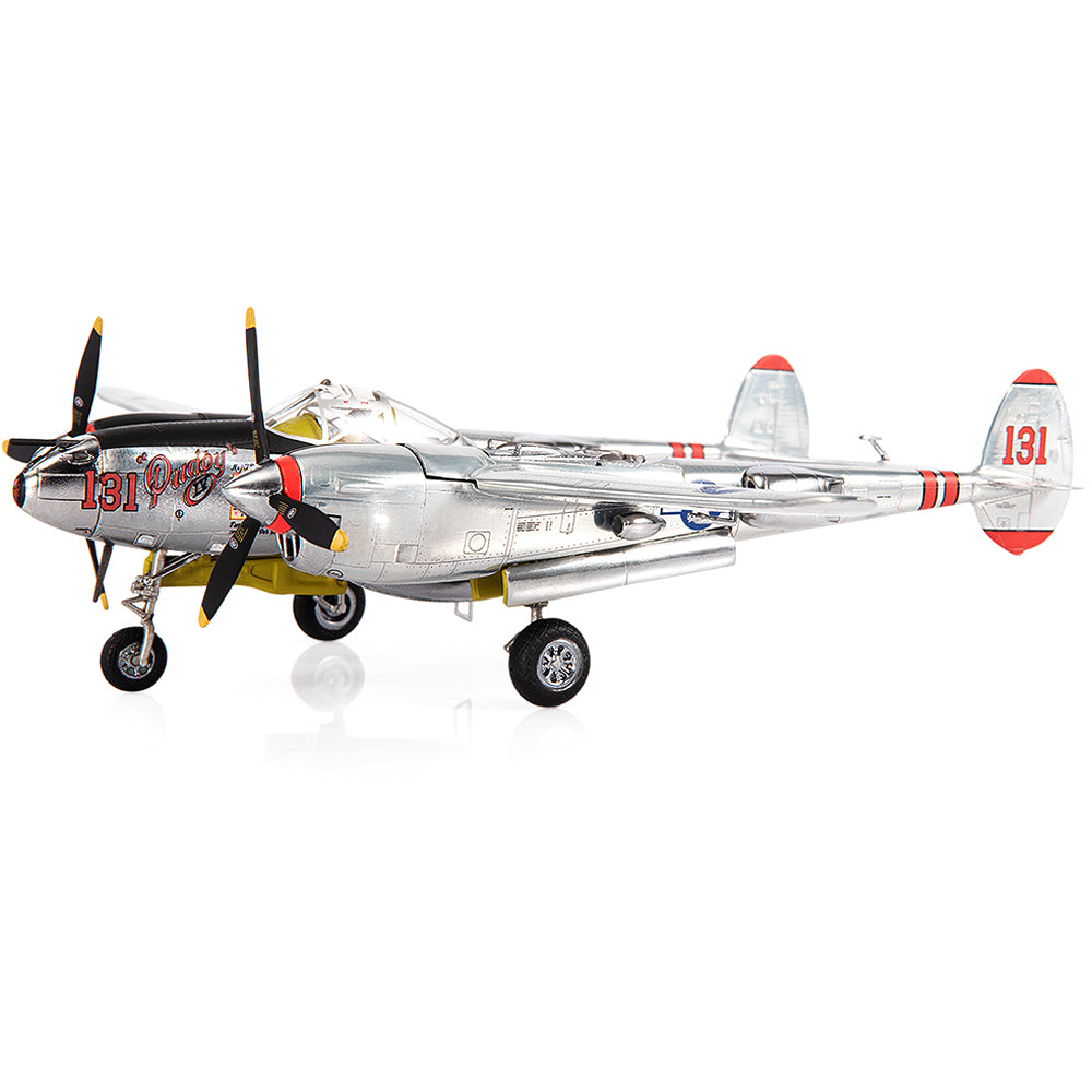 Lockheed P-38J Lighting Major Thomas McGuire U.S. Army Air Force 431st FS, 475th FG Diecast 1:72 Scale Model - JC Wings JCW-72-P38-002