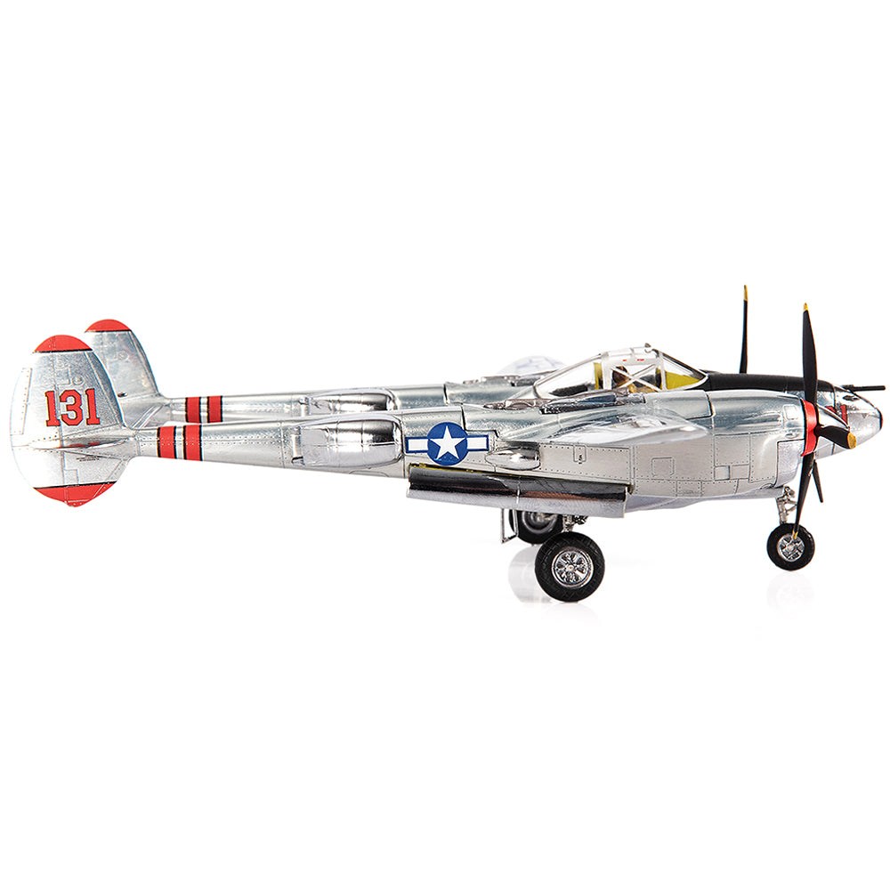 Lockheed P-38J Lighting Major Thomas McGuire U.S. Army Air Force 431st FS, 475th FG Diecast 1:72 Scale Model - JC Wings JCW-72-P38-002
