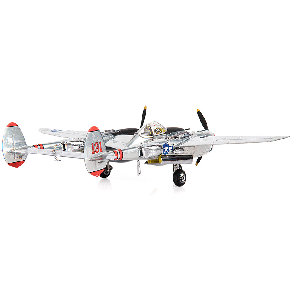 Lockheed P-38J Lighting Major Thomas McGuire U.S. Army Air Force 431st FS, 475th FG Diecast 1:72 Scale Model - JC Wings JCW-72-P38-002