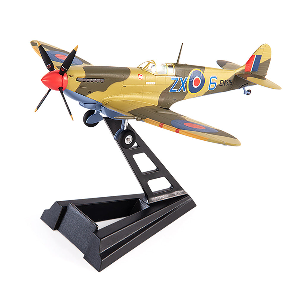 Supermarine Spitfire MK IXc Ldr. Stanislav Skalsk Royal Air Force Polish Combat Team Diecast 1:72 Scale Model - JC Wings JCW-72-SPF-003