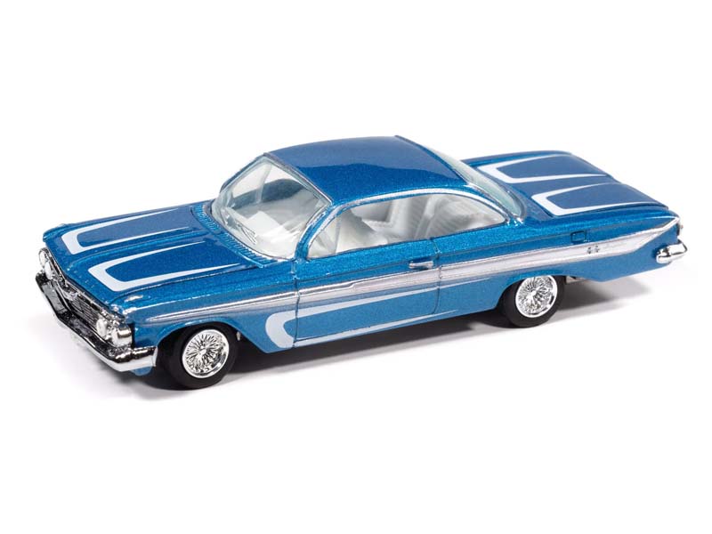 1961 Chevrolet Impala SS 409 - Scrapin' (Street Freaks) Diecast 1:64 Scale Model - Johnny Lightning JLSF027B