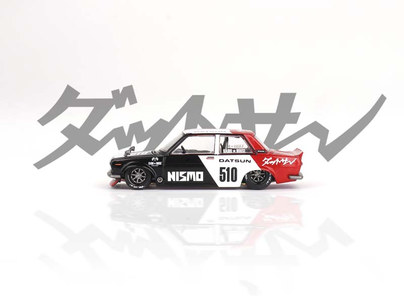 PRE-ORDER Datsun Street 510 Racing V1 (Kaido House x Mini GT) Diecast 1:64 Scale Model - TSM KHMG102