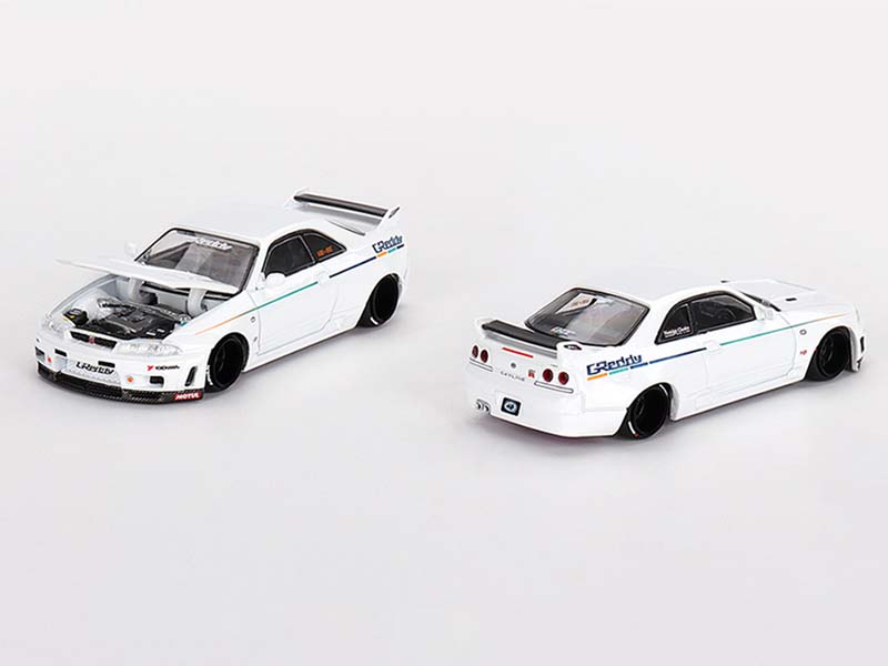 PRE-ORDER Nissan Skyline GT-R (R33) Greddy GR33 V1 (Kaido House x Mini GT) Diecast 1:64 Scale Model - TSM KHMG113